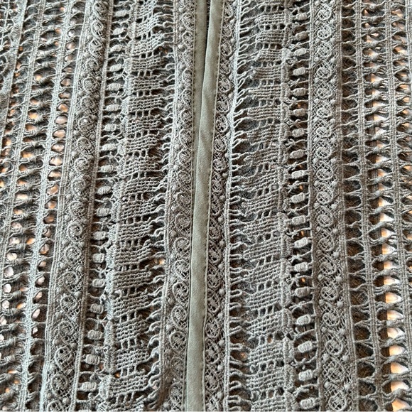 Chico's Lace Novelty Vest Mountain Pine Sz 0 S/4 EUC - Picture 6 of 14